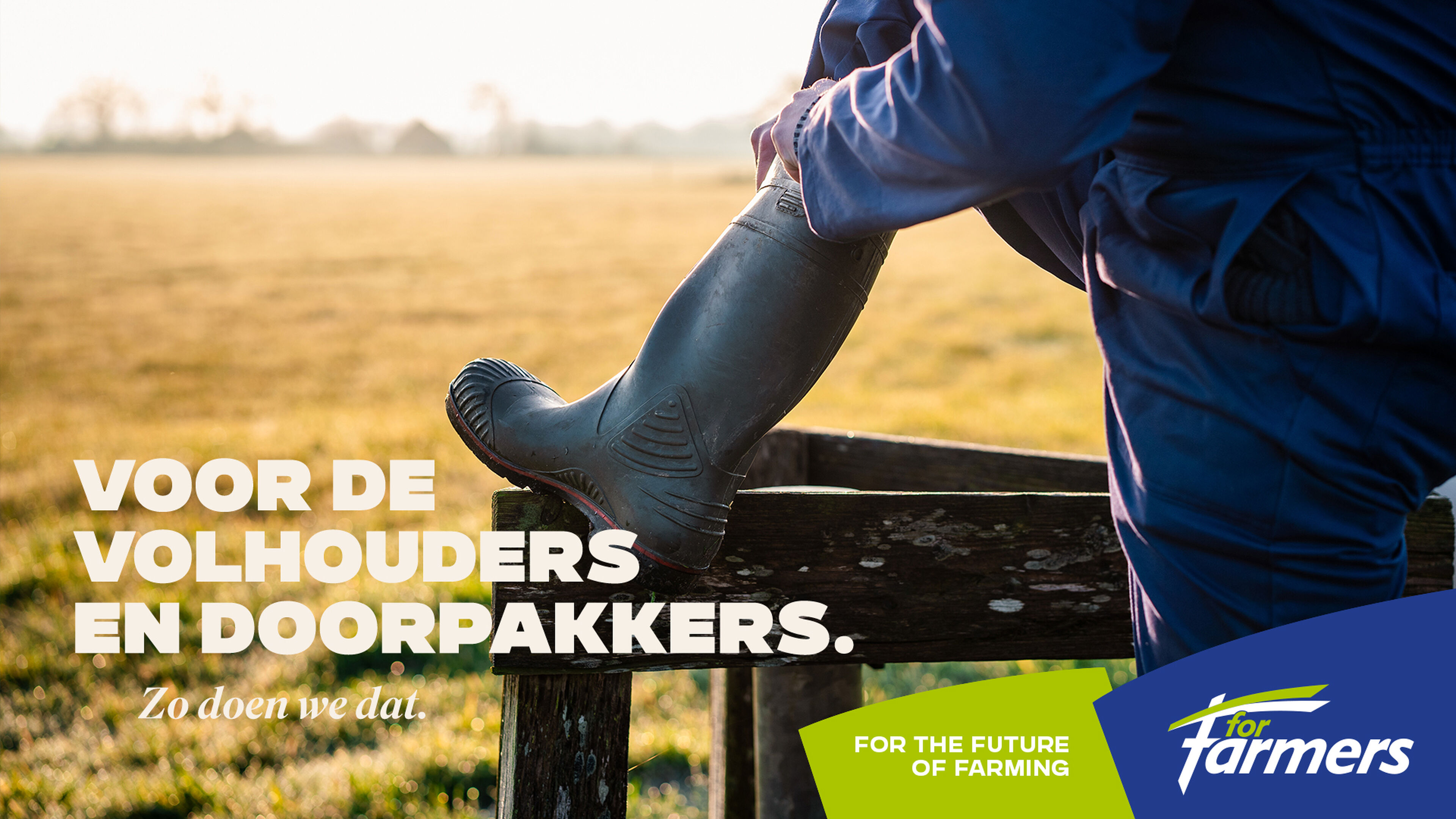 Voor de volhouders en doorpakkers